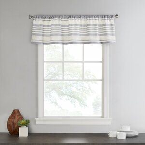 Vue Window Solutions Vinstra Valance Indigo 52"x14"